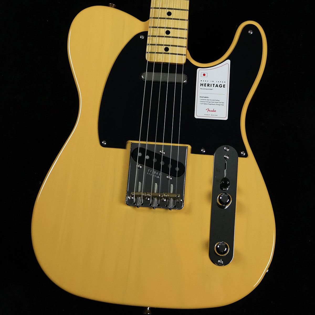 Fender Made in Japan Heritage 50s Telecaster Butterscotch Blonde GLM^[ tF_[ Wp weCW eLX^[yWiECS҂ɂ钲ς݁z y~Ei[ޗǓXz