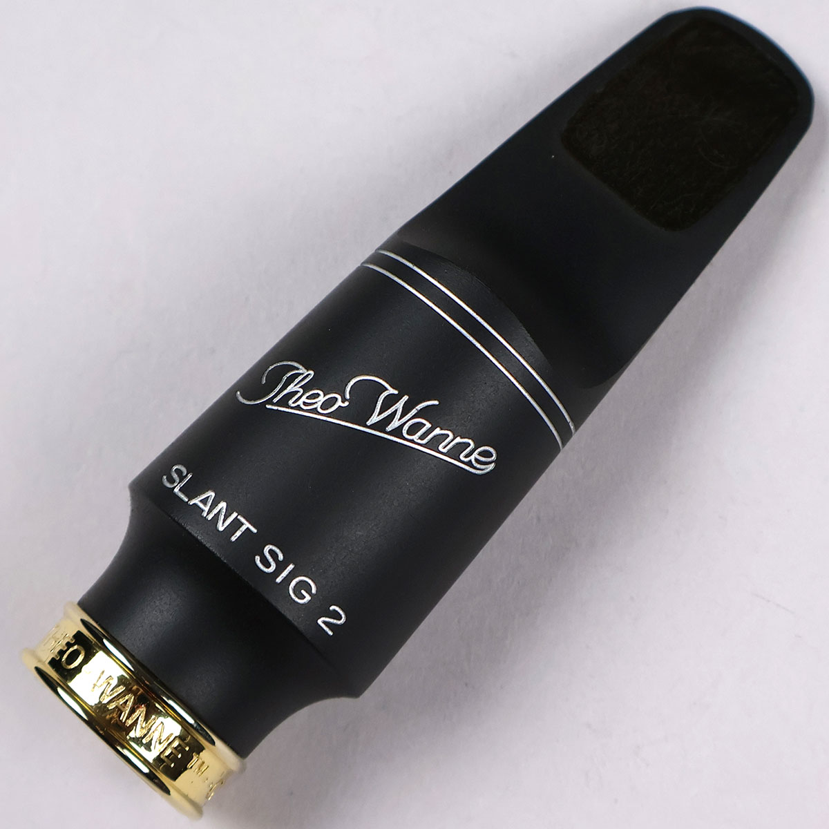 Theo Wanne SLANT Signature2 テナ−7☆ テナーサックス マウスピース ハードラバー セオワニ スラント テナ−7＊【ミ・ナーラ奈良店】【直筆サイン入り】