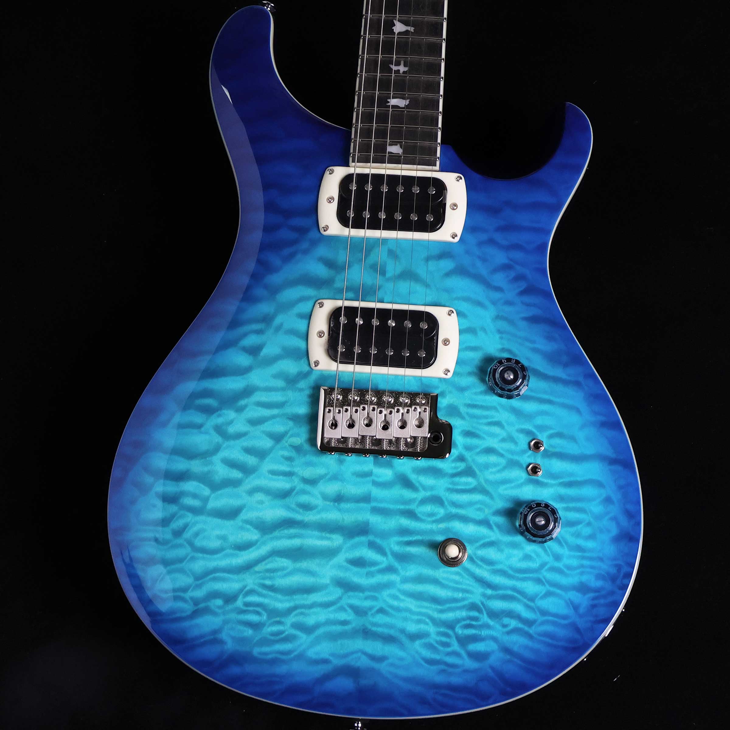 PRS SE Custom24-08 Quilt Package Lake Blue エレキギター ポールリードスミス(Paul Reed Smith) SEカスタム24-08 キルト ブルー 青【未展示品・専任担当者による調整済み】