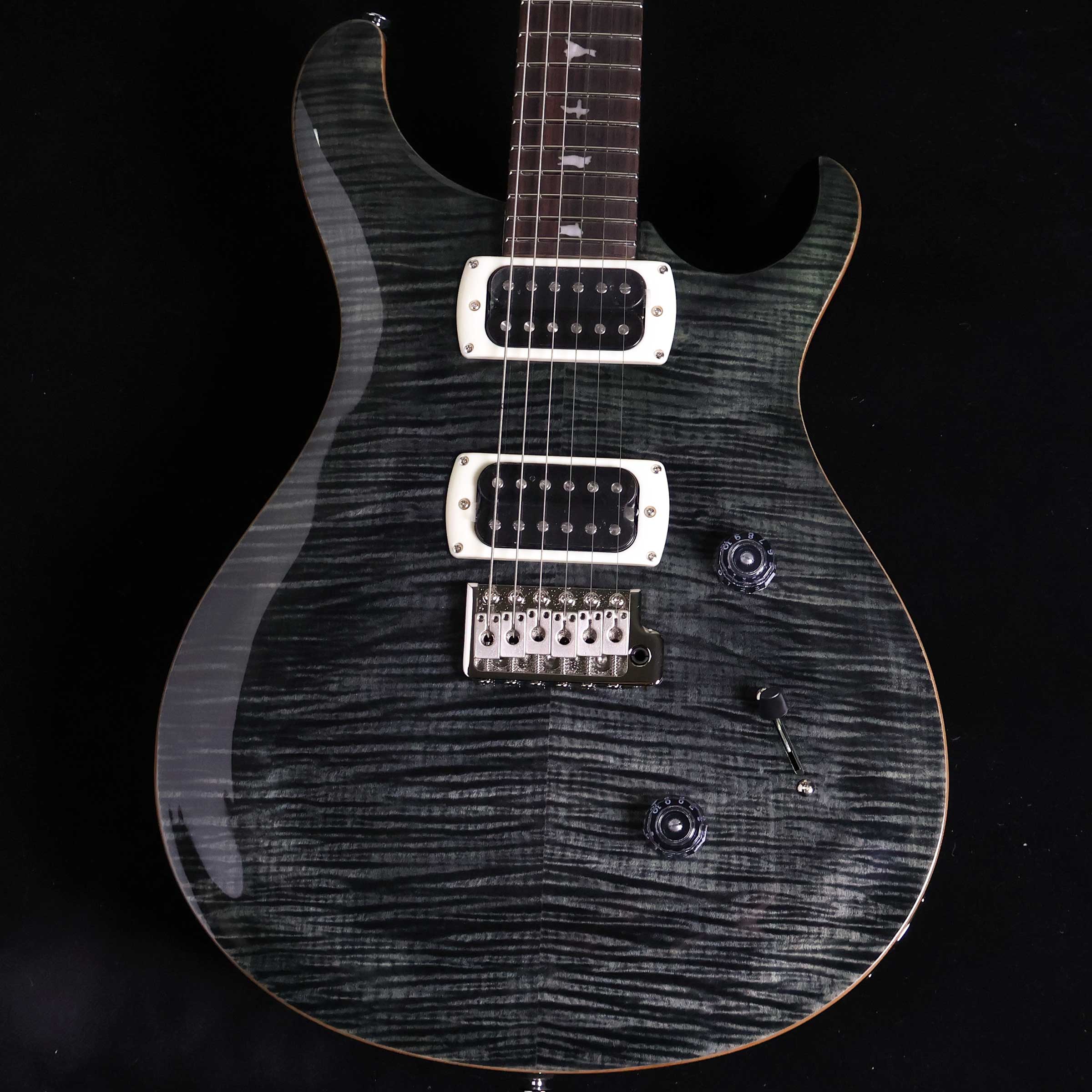 PRS SE Custom24 Gray Black エレキギター ポールリードスミス(Paul Reed Smith) SEカスタム24 グレーブラック【未展示品・専任担当者による調整済み】 【ミ・ナーラ奈良店】