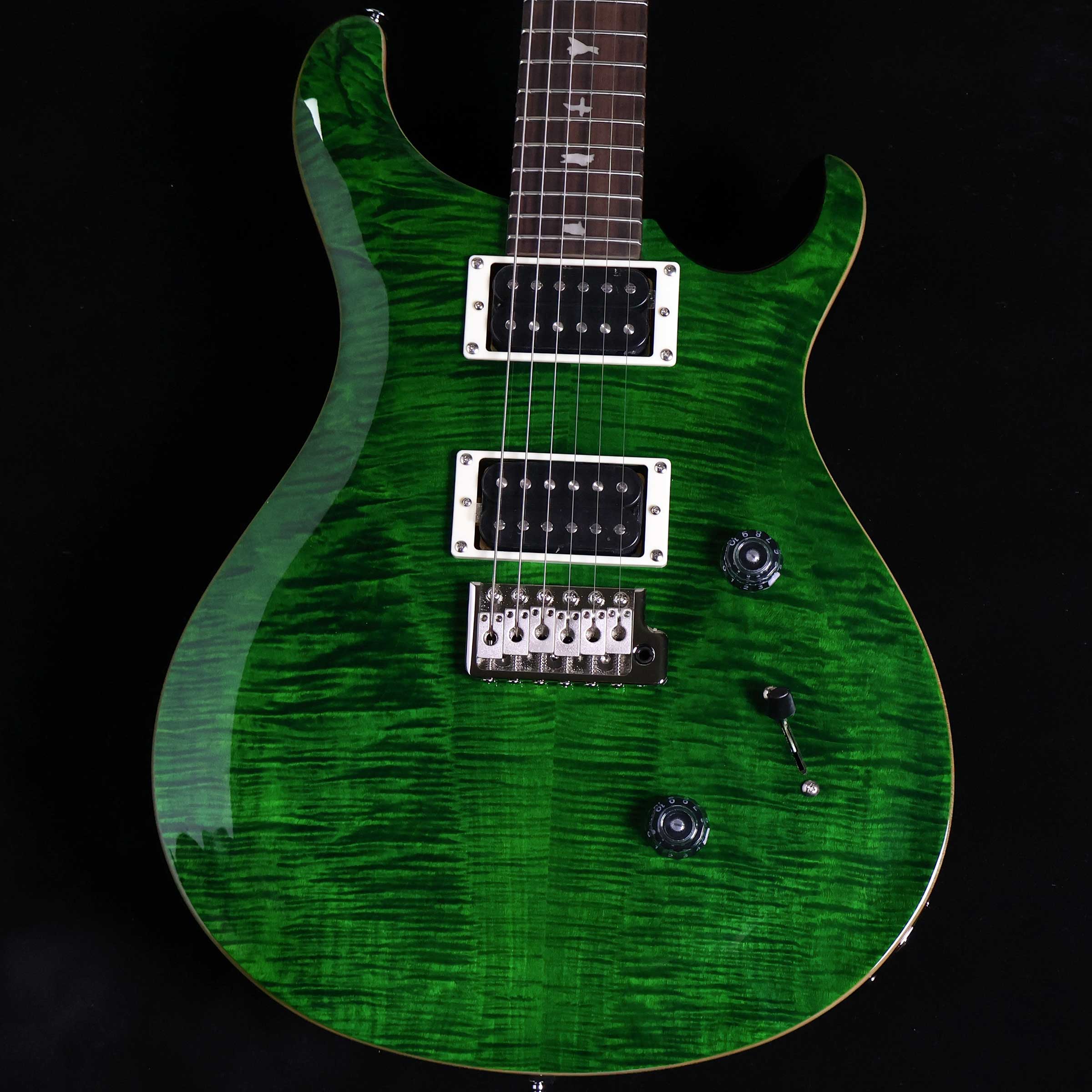 PRS SE Custom24 Emerald Green エレキギター ポールリードスミス(Paul Reed Smith) SEカスタム24 エメラルドグリーン 緑【未展示品・専任担当者による調整済み】【ミ・ナーラ奈良店】