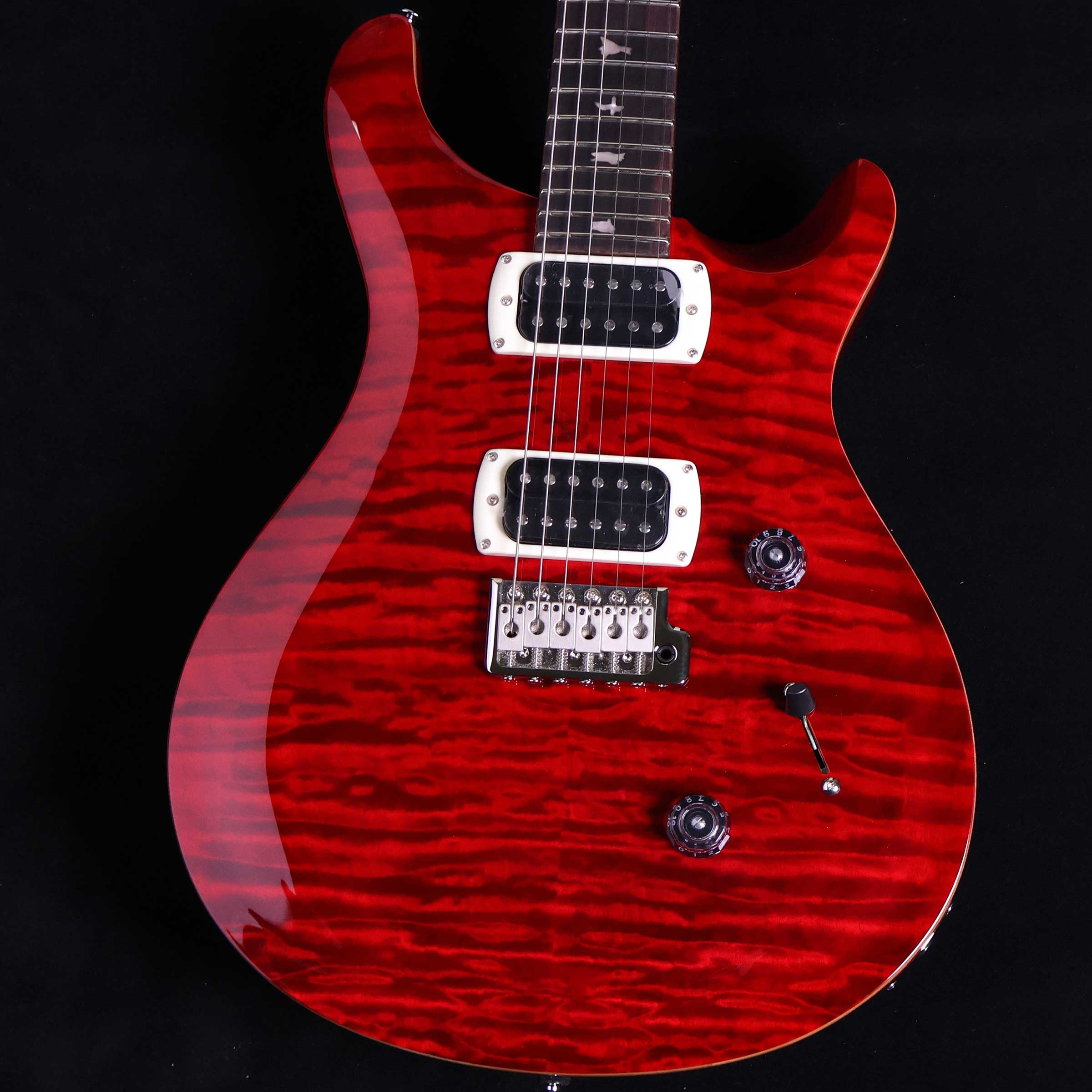 PRS SE Custom24 Quilt Ruby エレキギター ポールリードスミス(Paul Reed Smith) SEカスタム24 キルト ルビー 赤【未展示品・専任担当者による調整済み】 【ミ・ナーラ奈良店】