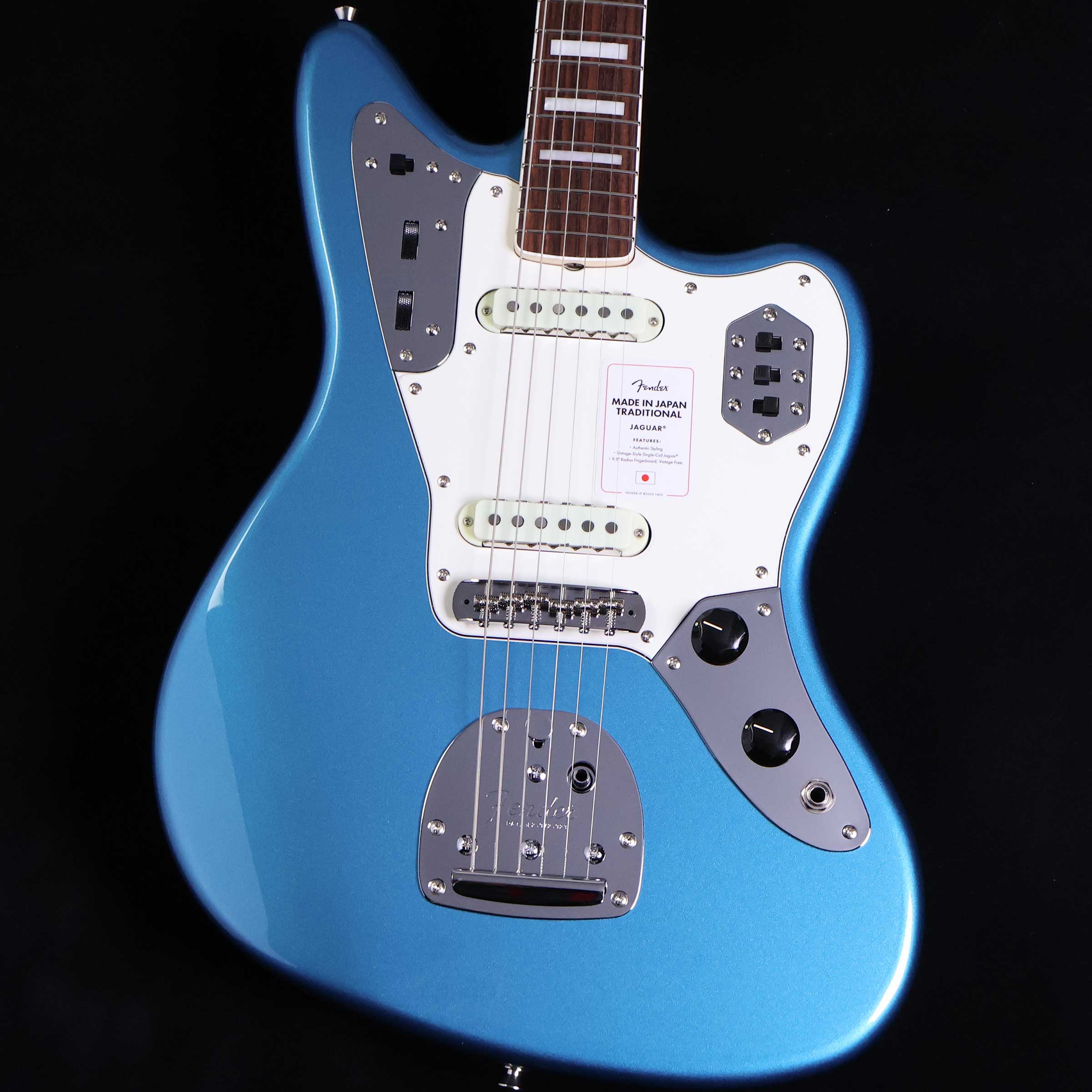 Fender Made In Japan Traditional II Late60s Jaguar Lake Placid Blue エレキギター フェンダー ジャパン トラディショナル2 ジャガー ブルー 青【未展示品・専任担当者による調整済み】（1枚目）