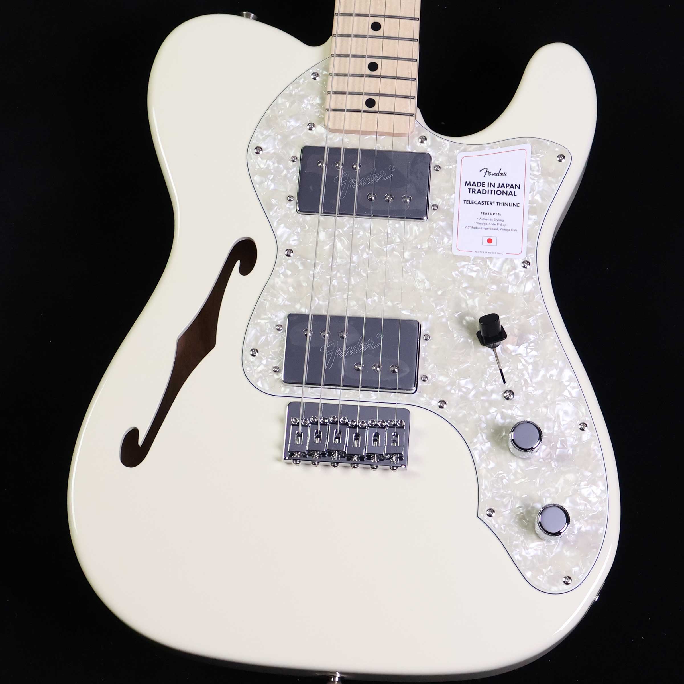 新品未使用！Fender Thinline エレキギター ホワイト 楽天市場】thinline telecaster（カラーホワイト）（ギター｜ギター