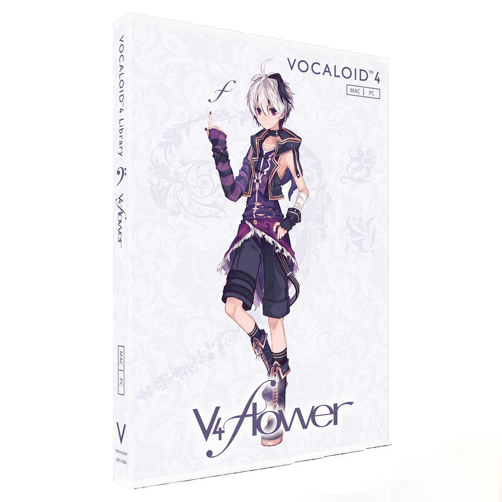 Gynoid VOCALOID4 Library v4 flower 単体版 ボーカロイド ガイノイド 