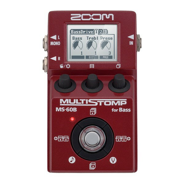 ZOOM MS-60B for Bass MULTISTOMP x[Xp}`GtFN^[ Y[ MS60B  rrbgDX  