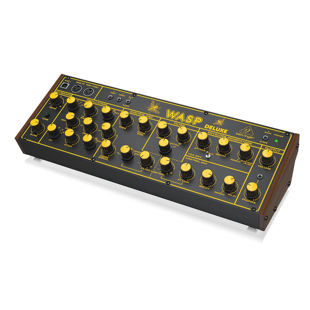 BEHRINGER WASP DELUXE ハイブリッドシンセサイザー ベリンガー 【 新宿PePe店 】【正規輸入品】