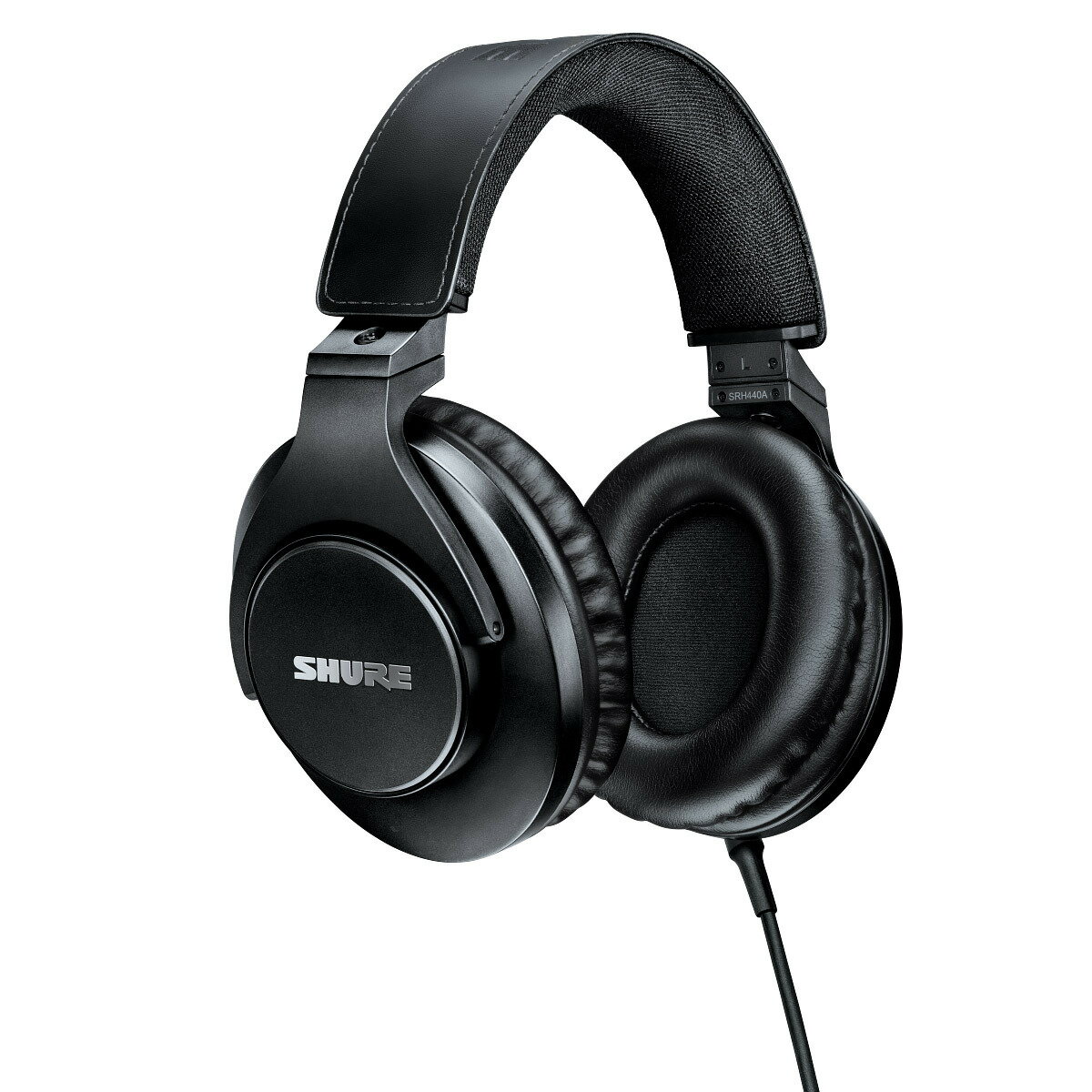 SHURE イヤホン SHURE SRH440A (ブラック) プロフェッショナル・スタジオ・ヘッドホン シュア SRH440A-A【 新宿PePe店 】[国内正規品]