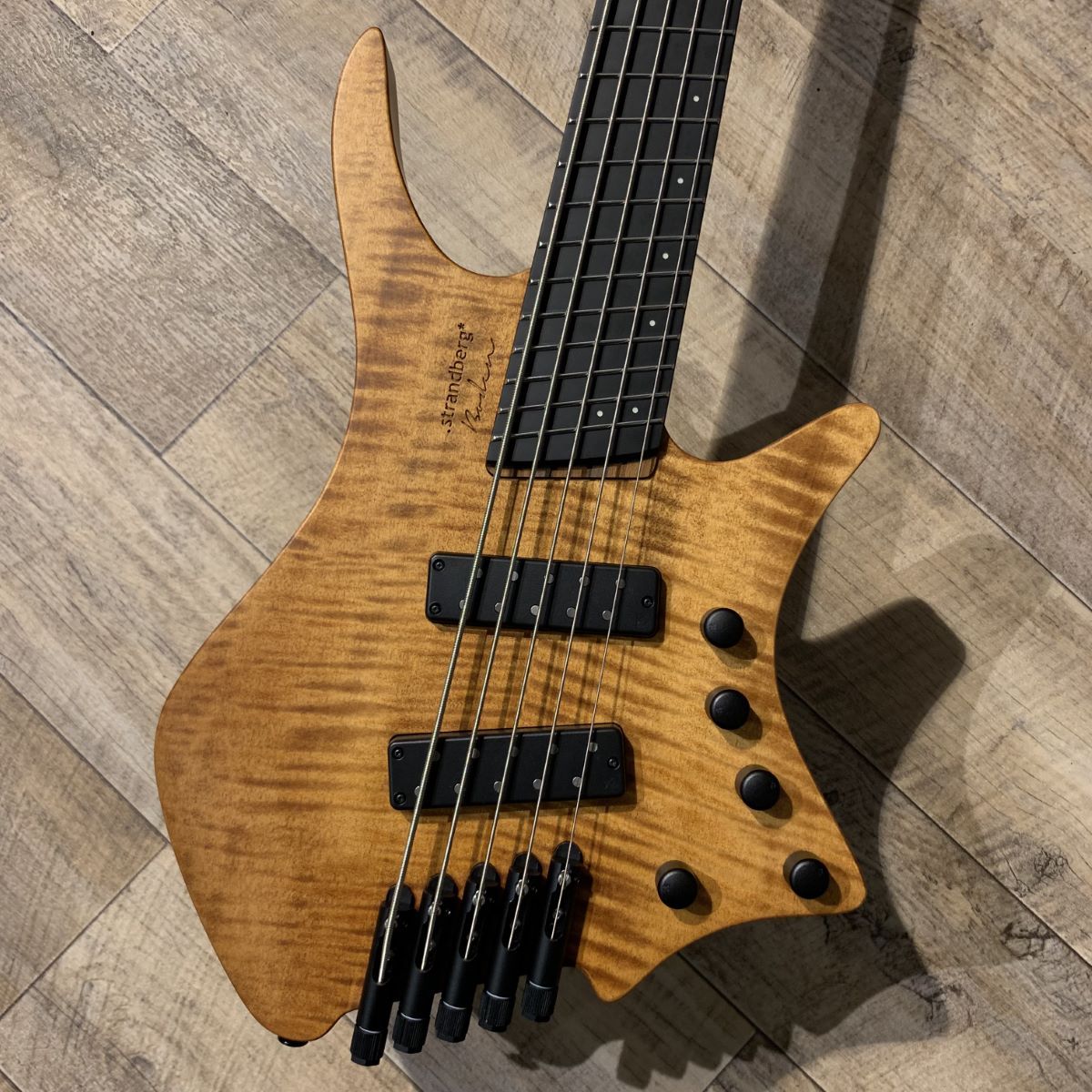 Strandberg Boden Prog Bass 5 Richlite / Brown 5弦エレキベース ストランドバーグ 【 新宿PePe店 】