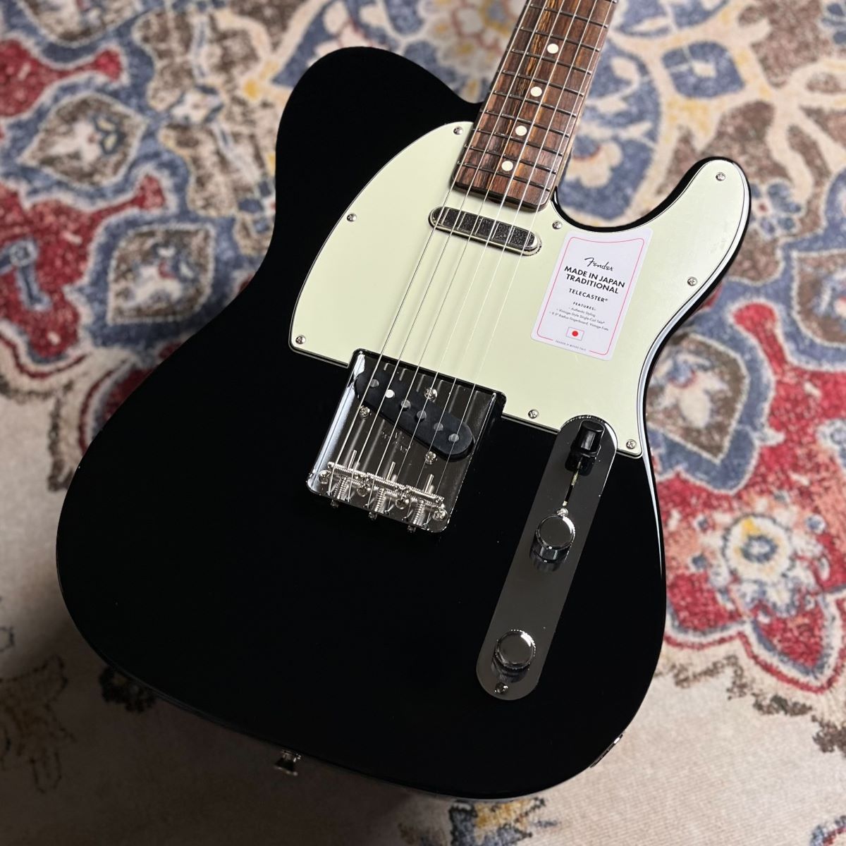 Fender 2023 Collection MIJ Traditional 60s Telecaster Black GLM^[ tF_[ y sRgvUX z