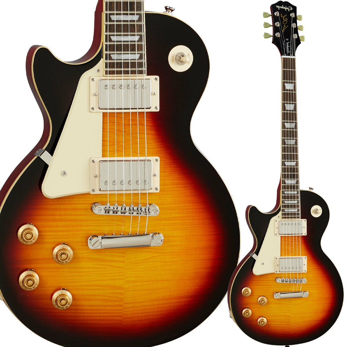 Epiphone Les Paul Standard 50s Lefthand / Vintage Sunburst エレキギター（左用） エピフォン 【 新宿PePe店 】