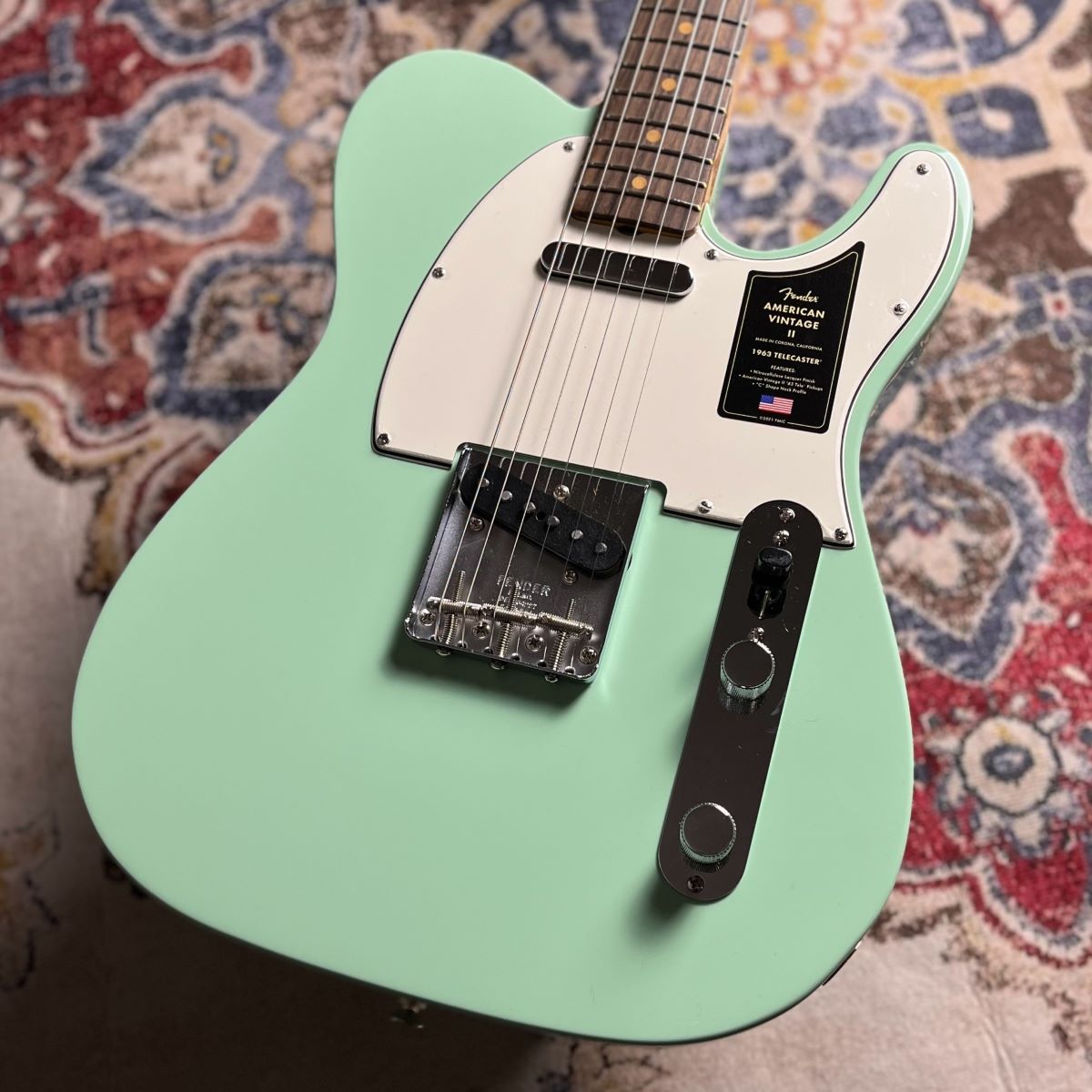 Fender American Vintage II 1963 Telecaster Surf Green GLM^[ tF_[ y sRgvUX z