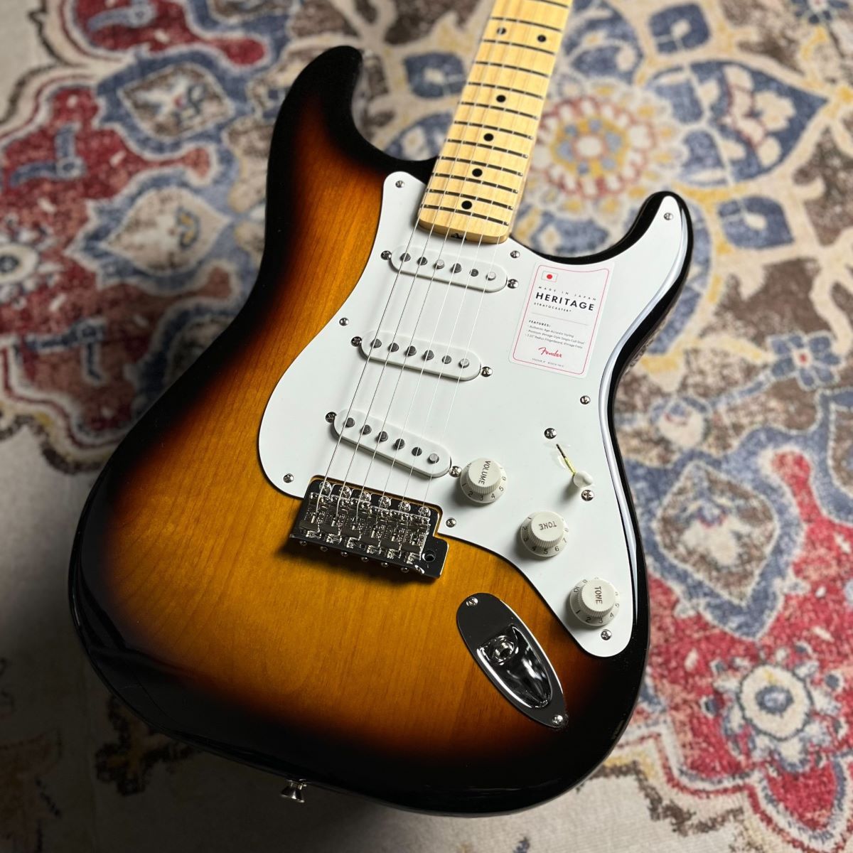 Fender Made in Japan Heritage 50s Stratocaster Maple Fingerboard 2-Color Sunburst GLM^[ tF_[ y sRgvUX z