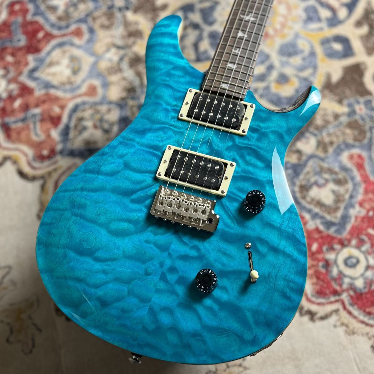 PRS SE CUSTOM 24 QUILT Sapphire 쥭 ݡ꡼ɥߥ(Paul Reed Smith)  ...