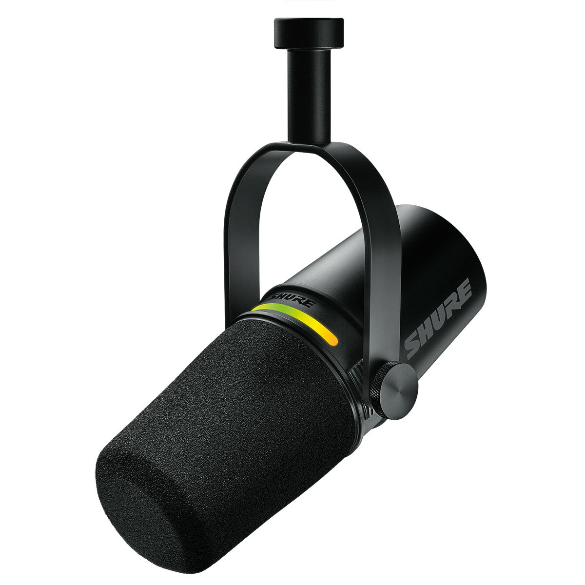 SHURE MOTIV MV7+ (�֥�å�) �ݥåɥ��㥹�ȥޥ������ۥ� USB�ޥ������ۥ� [ư���ۿ� �ƥ���] ���奢 MV7+-K-J�� ������⡼...