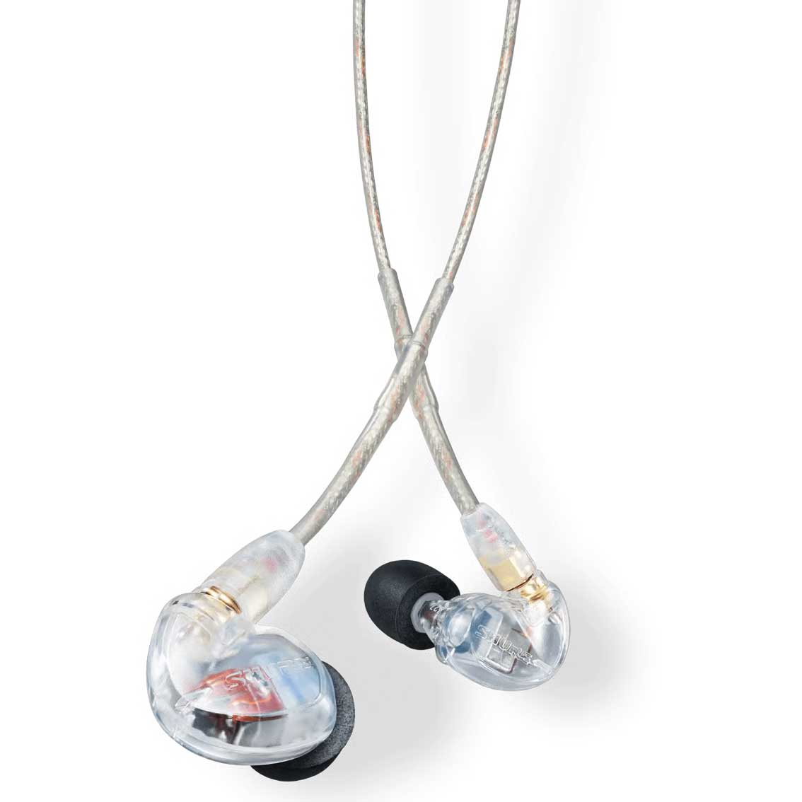 SHURE SE425(クリア)+[ ストレートケーブル] 高遮音性イヤホン シュア 【 新宿PePe店 】(2.0)