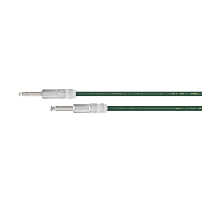 Cable - 【5日と10日はエントリーでさらにP5倍】OYAIDE QAC-222 TRS-TRS 3.0m ラインケーブル/3.0m オヤイデ電気 【 イオンモール幕張新都心店 】