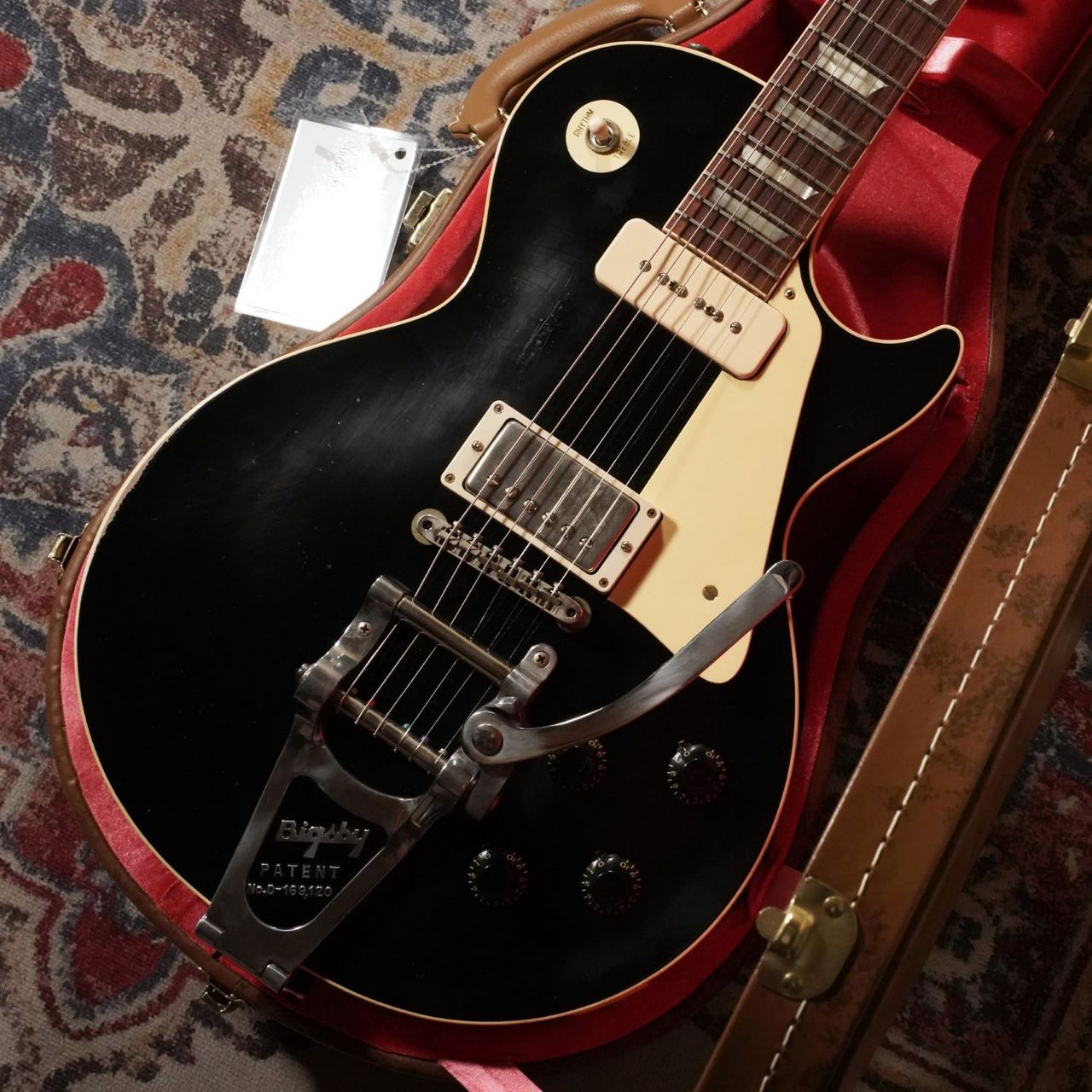 Other - 【5日と10日はエントリーでさらにP5倍】【Murphy Lab】 Gibson Custom Shop Dealer Select 1956 Les Paul Standard Ebony Top Bigsby Light Aged #65032 レスポール ギブソン 【 新宿PePe店 】