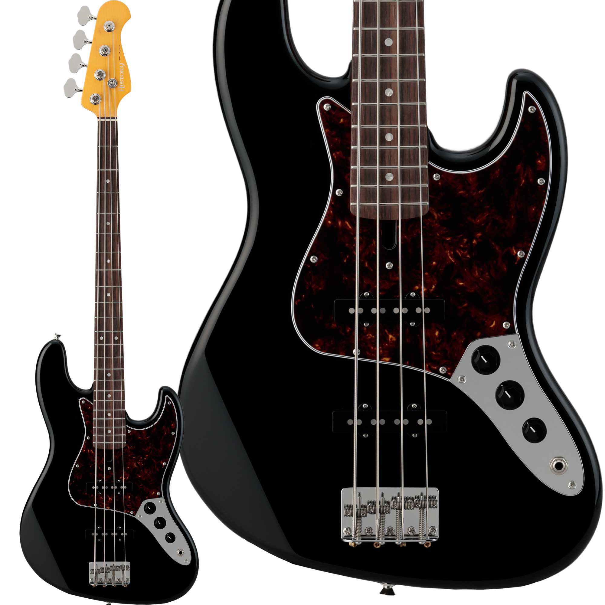  HISTORY HJB-Advanced2 Black (ブラック) エレキベース ヒストリー HJB-A-R-JJ