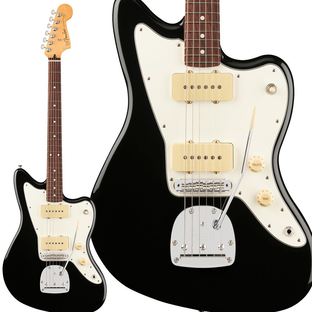 Fender / フェンダー Player II Jazzmaster エレキギター【特徴】Player II Jazzmasterは、時代を超越したフェンダーの魅力を放ちながらも、その中身は現代プレイヤー向けにデザインされています。Modern Cシェイプのネックバックにはシルキーなサテンウレタンフィニッシュが施されており、丁寧にロールオフされた指板エッジと22本のミディアムジャンボフレットを採用した9.5インチラジアスのスラブローズウッド指板が、ネック全長にわたり快適なプレイアビリティを提供します。クラシックなトーンウッドであるアルダーボディを採用したPlayer II Jazzmasterは、伝統的なフェンダーフィニッシュ、またはフェンダーのカラーアーカイブから発掘され、本シリーズで初採用となる新フィニッシュなど、幅広いカラーの選択肢をご用意しています。Player Series Alnico V Single-Coil Jazzmasterピックアップからはクリスタルのように澄み渡ったハイエンドとタイトなローエンドが得られます。3ウェイトグルスイッチにより、多彩なサウンド設計が可能です。※画像はサンプルです。木目などの外観には個体差がございます。【商品のコンディション】新品・展示品・メーカー保証付属※画像はサンプルです。木目などの外観には個体差がございます。【詳細情報】ボディ：Alderボディフィニッシュ：Gloss Polyesterボディシェイプ：Jazzmasterコントロールノブ：Aged White Plasticフィンガーボード：Slab Rosewoodハードウェアフィニッシュ：Nickel/Chromeピックガード：3-Ply Parchmentポジションインレイ：White Dotネックフィニッシュ：Satin Urethane Finish on Back of Neck with Gloss Urethane Headstock Faceネック：4-Bolt Standardネックピックアップ：Player Series Alnico 5 Jazzmaster Single-Coilヘッドストック：Jazzmasterブリッジカバー/テイルピース：Vintage-Style Floating Tremolo with Tremolo Lock Button and Push-In Tremolo Armナット：Synthetic Boneトラスロッドレンチ：3/16 Hex (Allen)ブリッジピックアップ：Player Series Alnico 5 Jazzmaster Single-Coilコントロール：Master Volume, Master Toneピックアップスイッチ：3-Position Toggle: Position 1. Bridge Pickup, Position 2. Bridge and Middle Pickups, Position 3. Middle Pickupピックアップコンフィギュレーション：SSブリッジ：Jazzmaster Bridge with Mustang Saddlesチューニングマシーン：Fender ClassicGearケース：Softcase 【ご注意】 ●メーカー保証付き。メーカー保証期間終了後も島村楽器全店で通常よりもお安く修理、調整いたします。●商品の詳細、状態などはオンラインストア 0570-020-025 または商品画像下の「お問い合わせ」ボタンよりお問い合せください。●商品は専任スタッフ及び専属リペアマンの調整・弦交換含めたクリーニング・最終チェックをした上で出荷させていただきます。●こちらの商品は、ららぽーとTOKYO-BAY店店頭でも同時に販売しております。　●店頭売却時の商品情報の削除は迅速を心掛けておりますが、万一ご注文後に売り切れとなっておりました場合は誠に申し訳ございませんがご容赦ください。●商品によって、調整等でお届けにお時間をいただく場合がございます。予めご了承ください。 ■管理コード:0145000877884