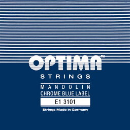 OPTIMA E1 No.3101 BLUE マンドリン弦／E 1弦×2本入り スペシャルポリッシュ 【オプティマ クラシックマンドリン弦】