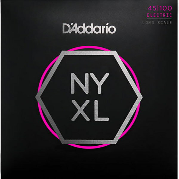 【楽天スーパーSALE限定 エントリーでP5倍】 D'Addario NYXL45100 45-100 レギュラーライト ダダリオ エレキベース弦