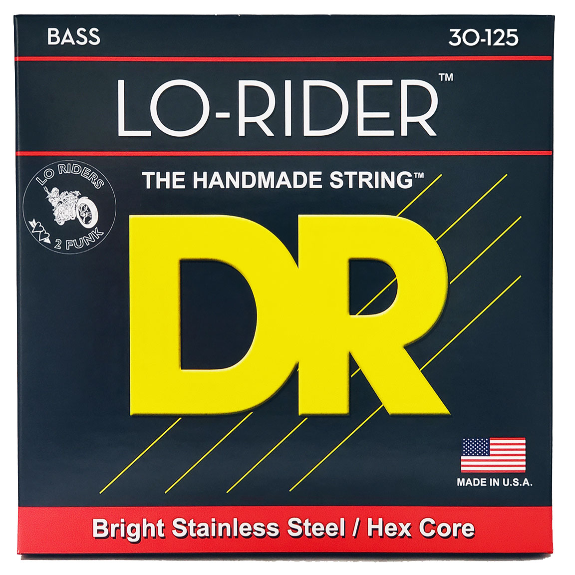 DR LO-RIDER MH6-30 Medium 6-String 030-125 6弦エレキベース弦