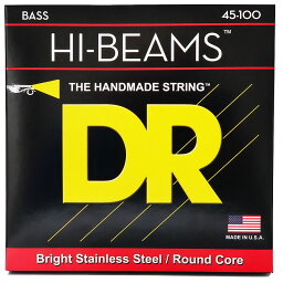 DR HI-BEAM MLR-45 Stainless Medium Light 045-100 エレキベース弦【ディーアール ハイビーム】