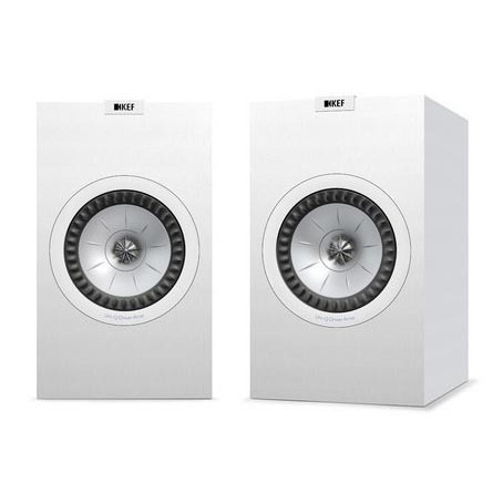 KEF　Q350 サテン・ホワイト (ペア)（サランネットなし）