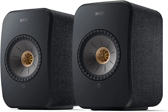 KEF　LSX II カーボンブラック　ワイヤレス・ストリーミング HiFi アクティブスピーカー