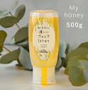 ハンガリー産 生はちみつ アカシアハニー 500g チューブボトル MYHONEY マイハニー 蜂蜜 アカシアはちみつ 非加熱はちみつ 家庭用 自宅用 免疫 健...