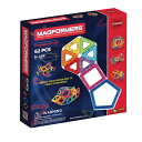 【デザイン更新のため在庫限り特価中！】 マグフォーマー MAGFORMERS 豪華 62ピースセット MAGFORMERS スタンダードセット マグネットブロック 創造力を育てる知育玩具 ブラックデザイン 想像力 磁石 パズル ブロック ギフト 誕生日 並行輸入品