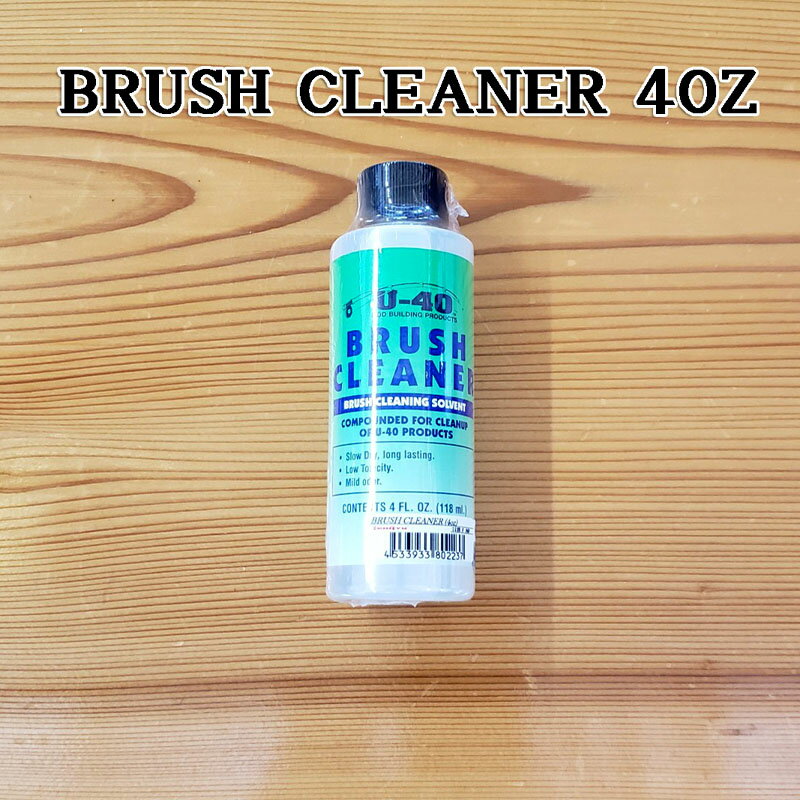 BRUSH CLEANER 4oz ubVN[i[ 4oz