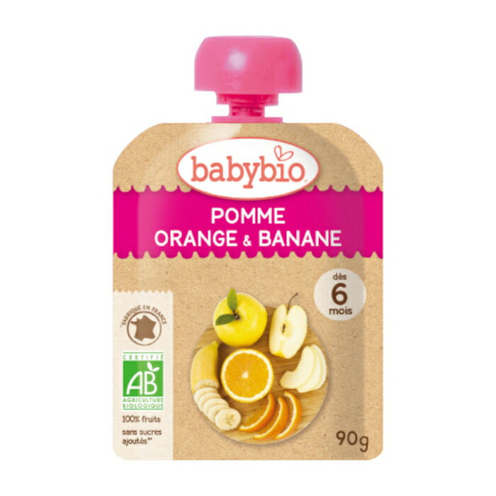 ٥ӡӥ åץ롦󥸡Хʥ 90g babybio ͭե롼 ٥ӡࡼ []