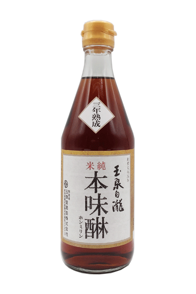 玉泉白瀧 三年熟成純米本みりん 500ml＜玉泉堂酒造（株）＞のサムネイル