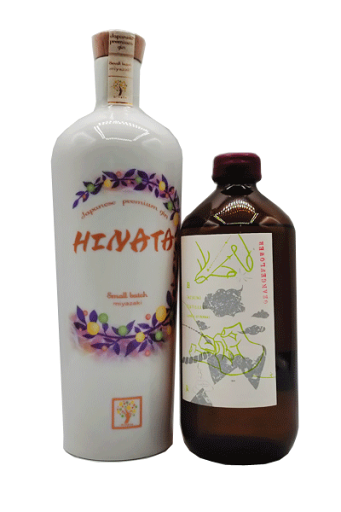 アルケミエ オレンジフラワー 500ml京屋酒造 HINATA 750mlセット アルケミエ オレンジフラワー 500ml京屋酒造 HINATA 750mlセット