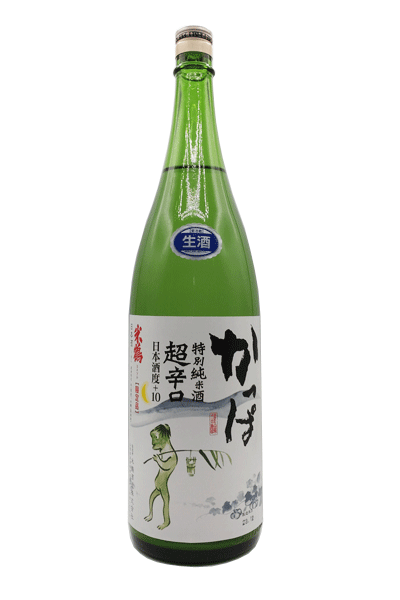 米鶴 かっぱ 特別純米 超辛口 うすにごり 生酒 1800ml<米鶴酒造(株)>
