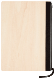 シンビ(SHIMBI） メニューブック【#1900-1(木製)】a4 A4サイズ対応 白木