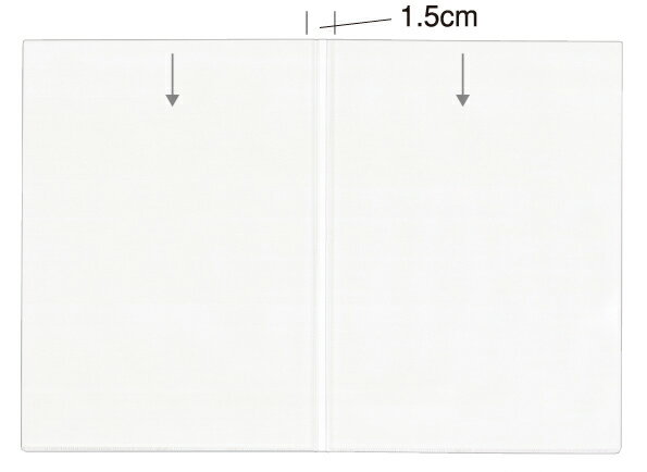 SHIMBI(シンビ)【中ビニール-68】クリアポケット 追加ページ メニューブック用 シート b4 B4サイズ リフィル ファイル 中のメニュー ピン