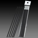 SHIMBI マドラー M-54-1 角型 ブラックアクリルマドラー 5本入り