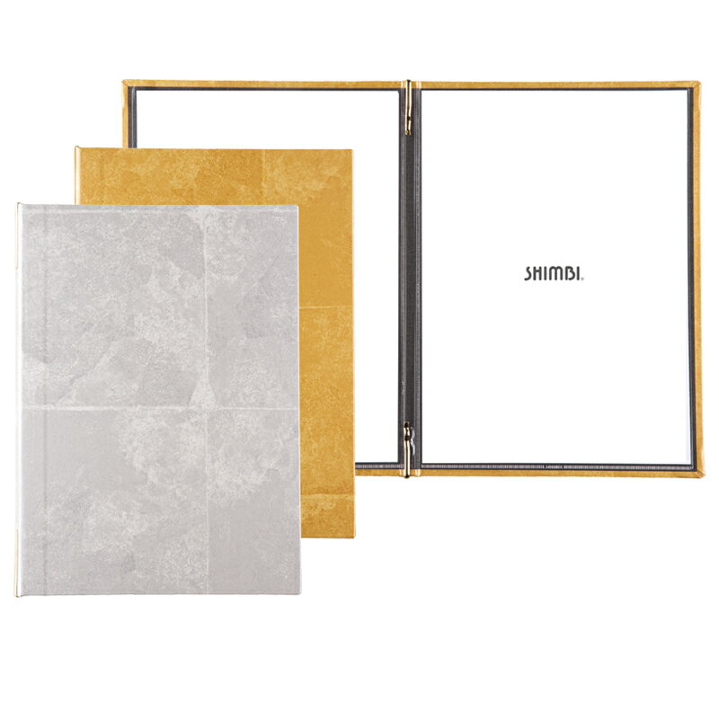 TH-101（A4サイズ 4ページ 最大16ページ）和・洋兼用メニューブック【 A4 和風 洋風 メニューカバー 品書き おしゃれ 飲食店 ファイルブック 業務用 高級 メニュー シンビ メニューブック a4 メニュー表 名入れ 】