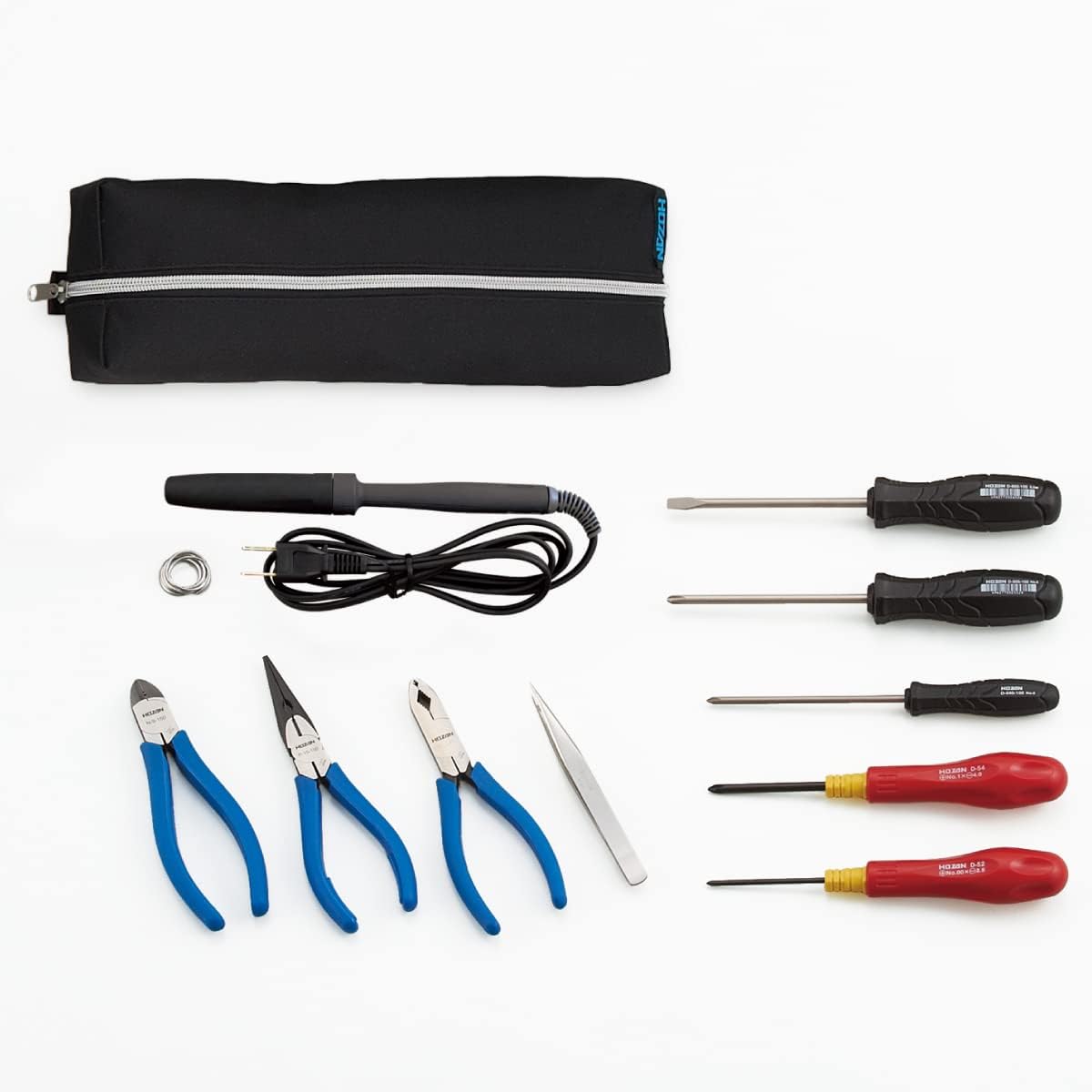 Rakuten - ホーザン(HOZAN) 工具セット 入組11点 工場、学校、研究所の備品や家庭でのDIY、車載工具、防災用に S-305