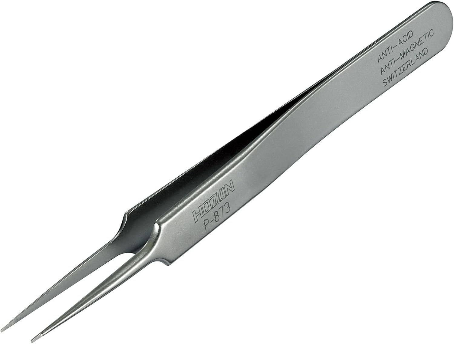 ホーザン(HOZAN) ピンセット 精密型 完全非磁性 全長110mm 開き幅7mm 先細薄型 P-873
