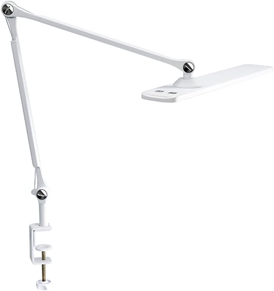 Rakuten - GENTOS(ジェントス) ジェントス LEDデスクライト ルミサス R190 【明るさ 1800ルーメン】 ホワイト DK-R190WH