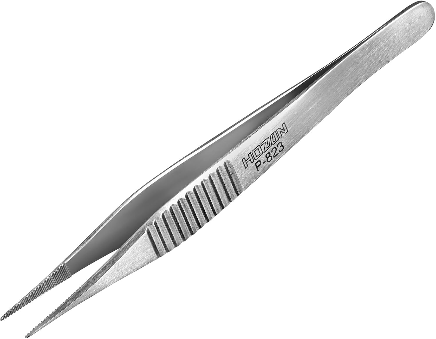 ホーザン(HOZAN) ピンセット 先端のギザが噛み合うピンセット P-823
