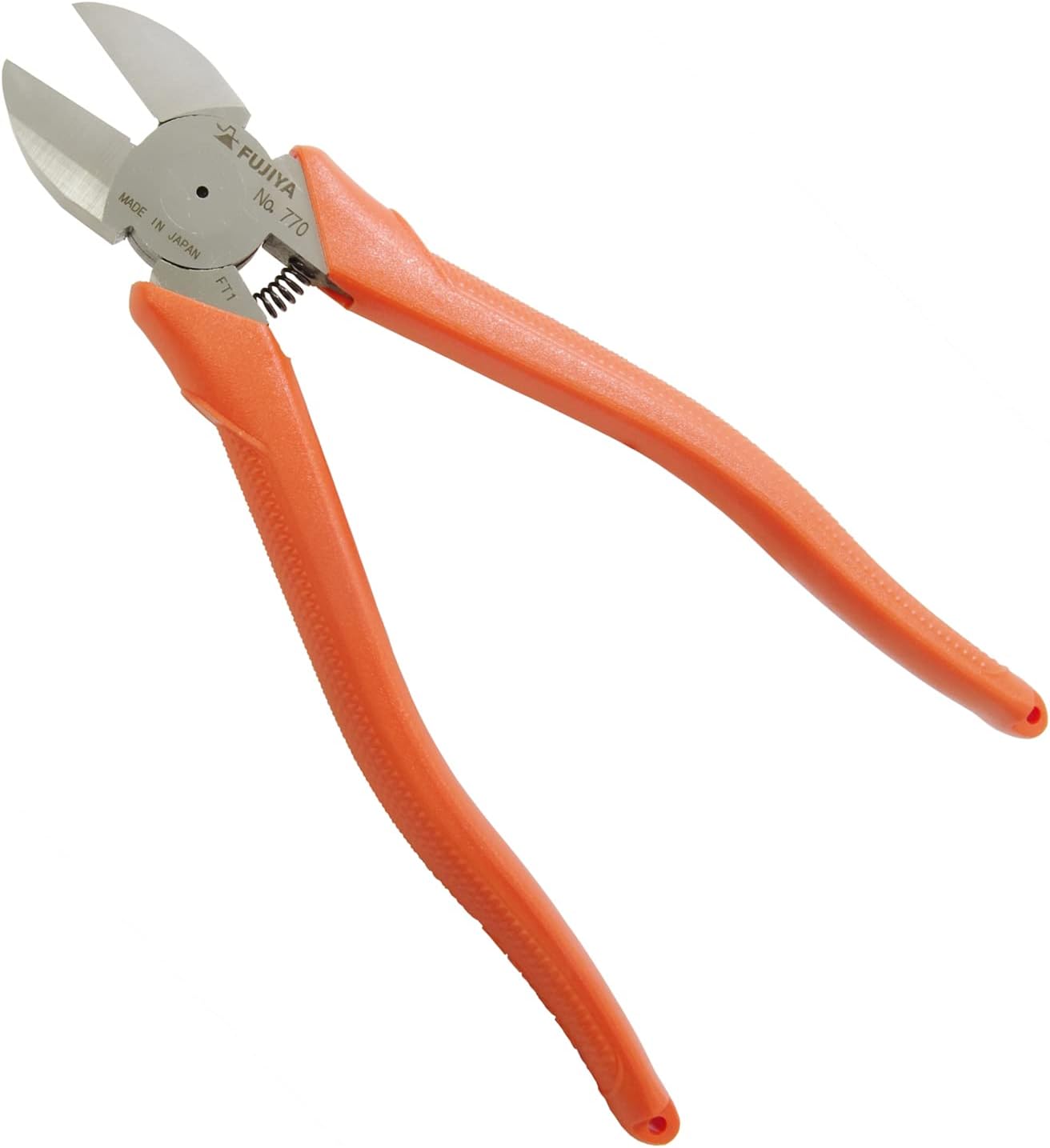 フジ矢(Fujiya) 電工名人強力ニッパ (VA線切断) 200mm 刃部鏡面仕上げで切れ味UP 770-200