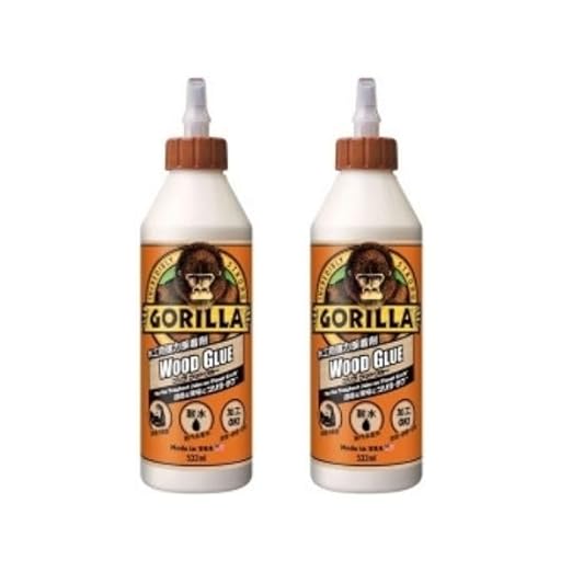 木工用強力接着剤 ゴリラ ウッドグルー 532ml 2本