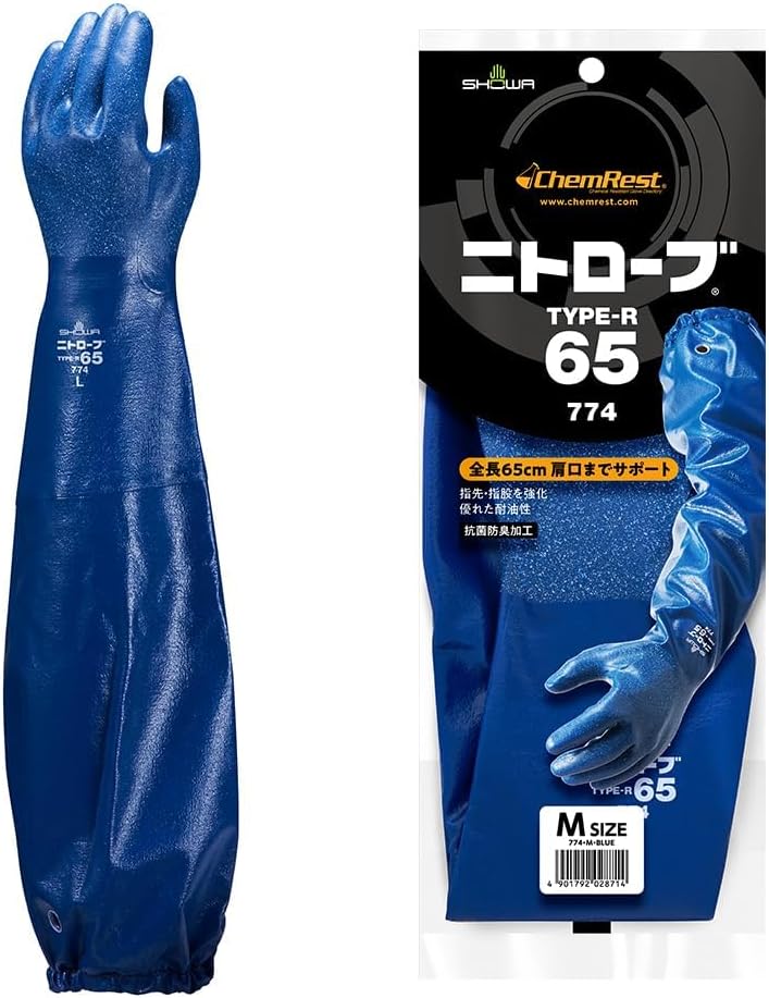 No.774 ニトローブ TYPE-R 65 ブルー Mサイズ 1双