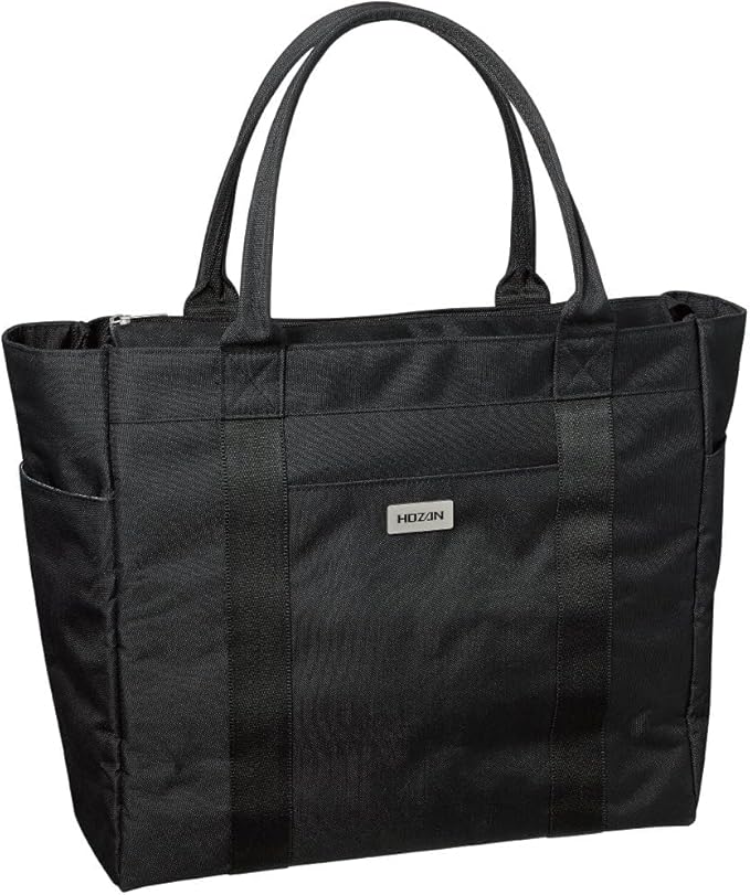 Men'S Bag - トートバッグ ビジネスバッグ 大容量 自立 定番のブラック 内ポケット付き B-722