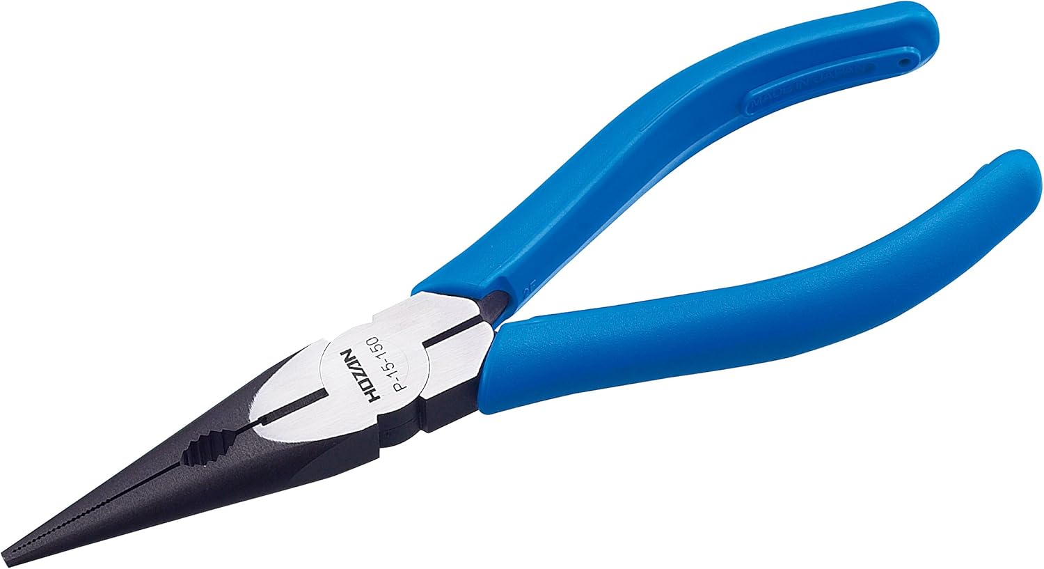 ホーザン(HOZAN) ラジオペンチ コンパクトな汎用型ペンチ ローレット、ギザ付くわえ刃付 全長163mm P-15-150